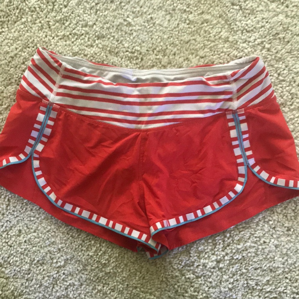 Coral lulu🍋 shorts